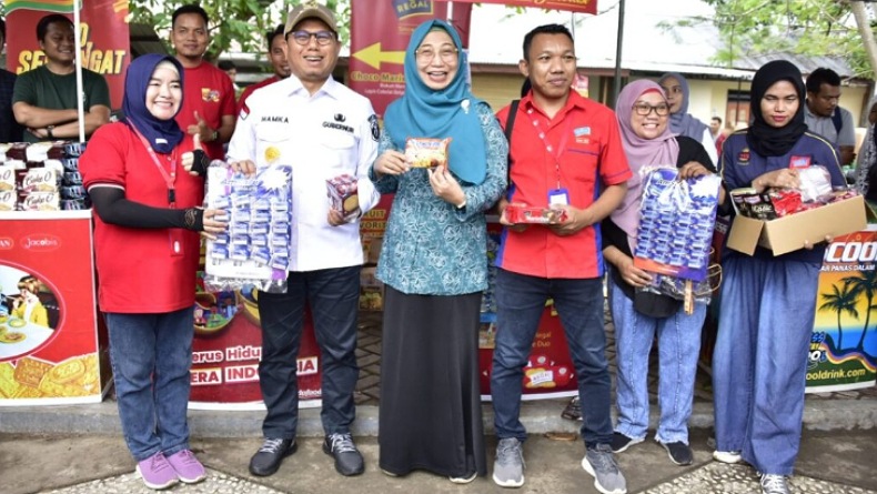 Warga Kota Gorontalo Serbu Pasar Murah Sehari Jelang Ramadhan 