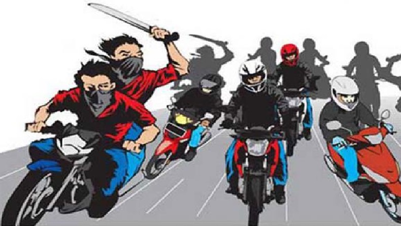 Brutal! Geng Motor Bacok Remaja di Makassar, Rampas Motor dan HP