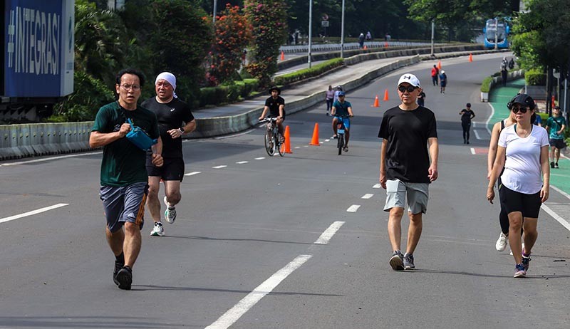 Suasana Car Free Day Kawasan Sudirman-Thamrin - Bagian 3