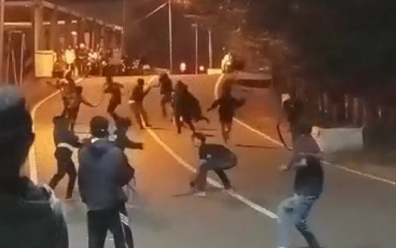 Bikin Konten Perang Sarung, 24 Remaja di Tanjab Barat Diamankan Polisi