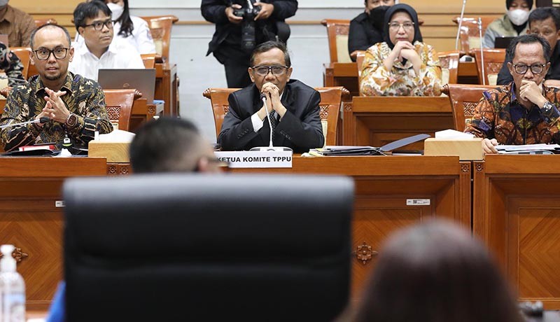 Ekspresi Mahfud MD Jelaskan Temuan Transaksi Janggal Rp349 Triliun - Bagian 4