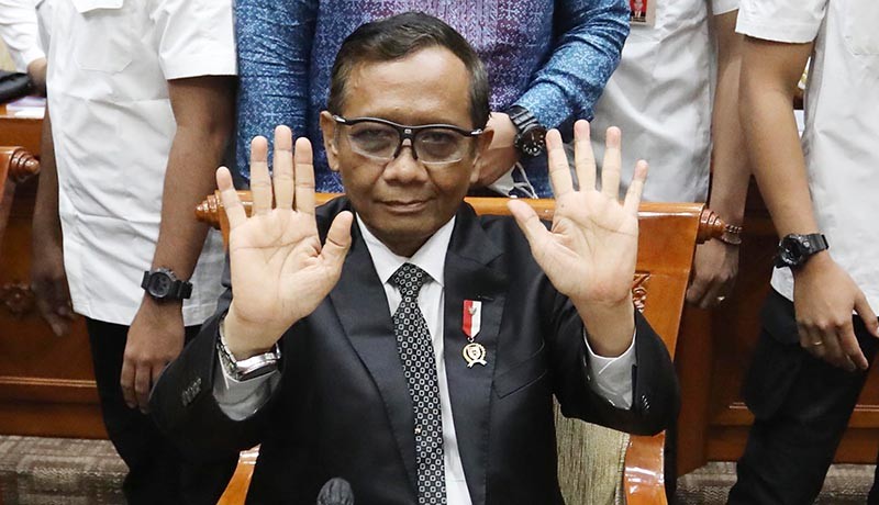 Ekspresi Mahfud MD Jelaskan Temuan Transaksi Janggal Rp349 Triliun - Bagian 1
