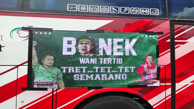 Screening Laga PSIS Vs Persebaya, Penonton Mabuk Dipulangkan