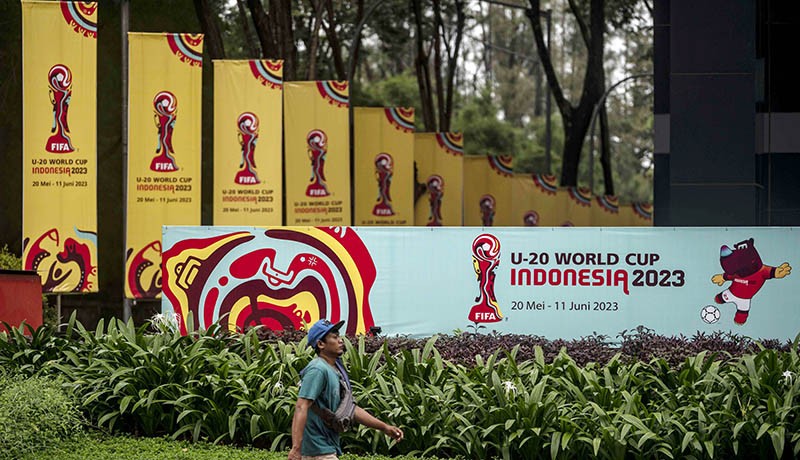 Promosi Piala Dunia U-20 Hiasi Kawasan GBK, Kini Indonesia Dicoret FIFA - Bagian 1