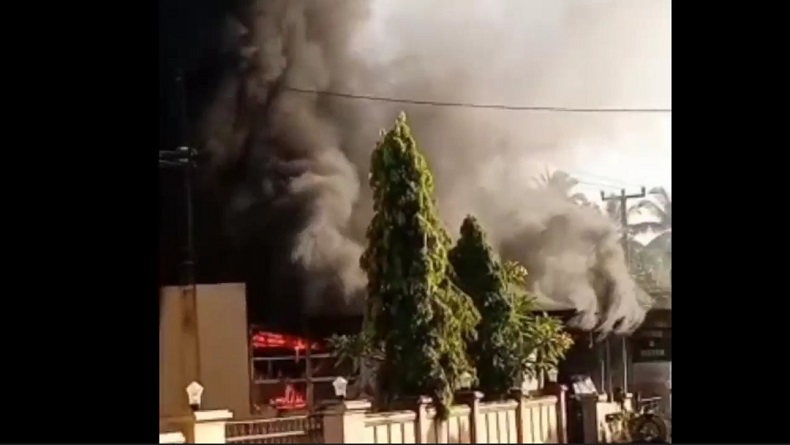 Bengkel Mobil di Cijulang Pangandaran Ludes Terbakar, Kerugian Ditaksir Rp1 Miliar