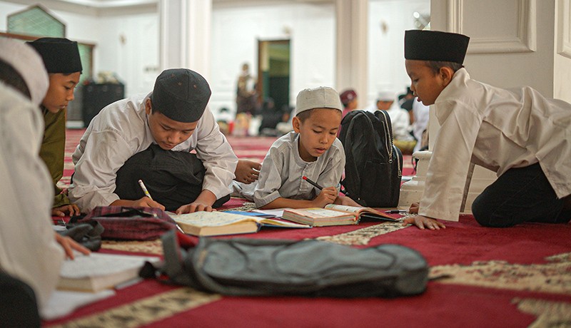 Ratusan Anak Semangat Ikuti Pesantren Kilat di Masjid Sunda Kelapa - Bagian 1