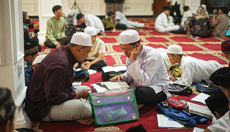 Ratusan Anak Semangat Ikuti Pesantren Kilat di Masjid Sunda Kelapa - Bagian 2