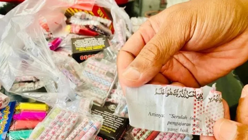 Astaghfirullah, Petasan Dibalut Potongan Ayat Alquran Gegerkan Warga Aceh