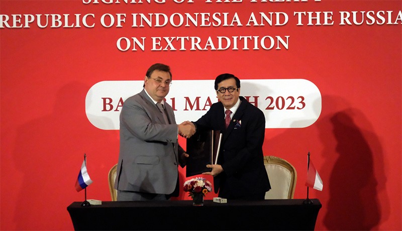 Indonesia-Rusia Teken Kerja Sama Perjanjian Ekstradisi - Bagian 1