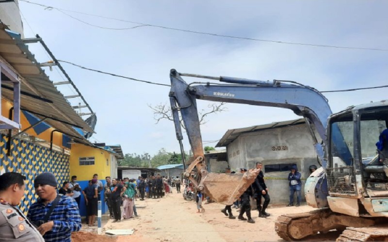 Jadi Tempat Transaksi Narkoba, Rumah di Kampung Aceh Batam Dibongkar Polisi