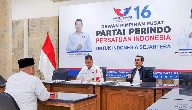 Suasana Wawancara Bacaleg Partai Perindo - Bagian 1