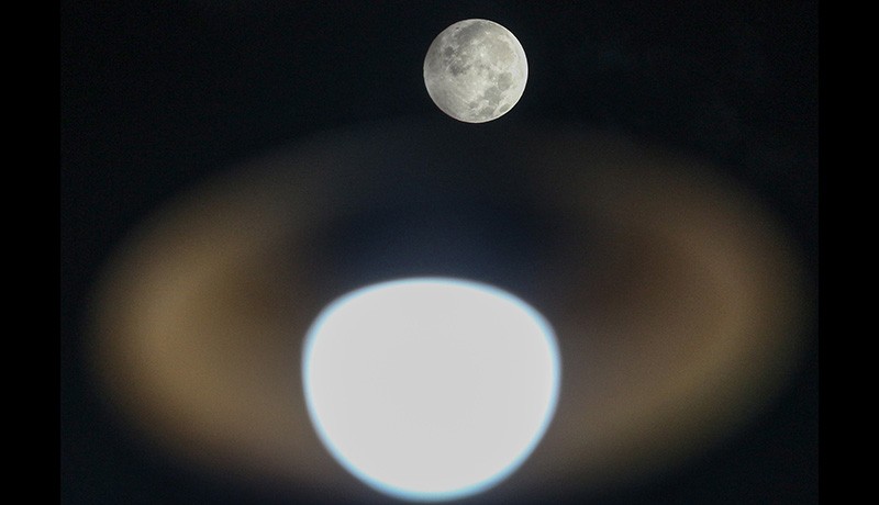 Melihat Fenomena Bulan Purnama Merah Muda dari Langit Depok - Bagian 1