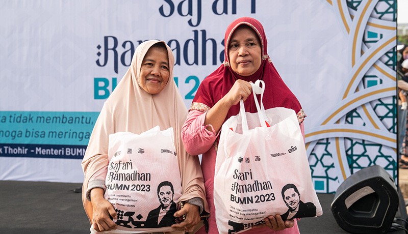 Safari Ramadan BUMN 2023 di Tangsel, 1.000 Paket Sembako Murah SIG Sukses Tersalurkan - Bagian 1