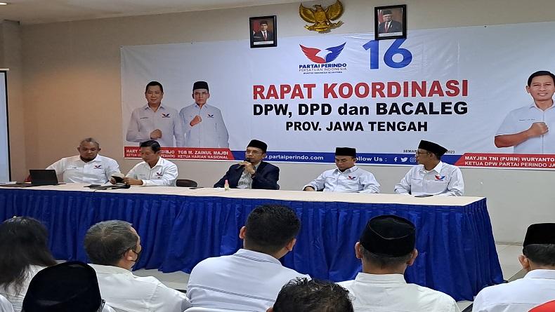 Konsolidasi Pengurus DPW Partai Perindo Jateng, Ini Pesan TGB Muhammad Zainul Majdi
