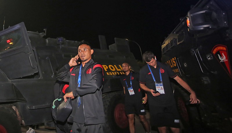 Pemain Persija Jakarta Diangkut Baracuda - Bagian 1