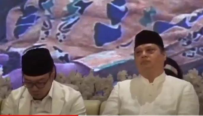 Airlangga Instruksikan Ridwan Kamil Menangkan Golkar di Jawa Barat