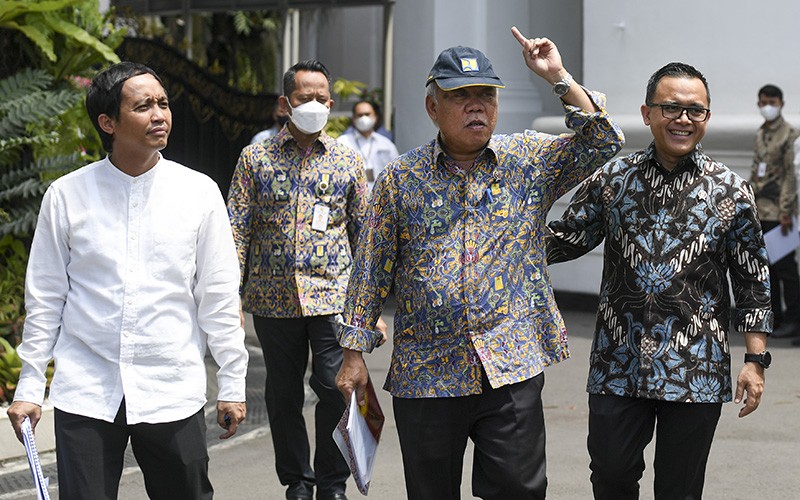 Para Menteri Rapat Bahas Hunian ASN yang Bertugas di IKN Nusantara - Bagian 1