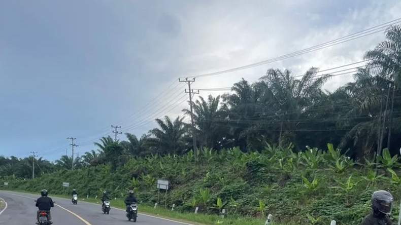Pemudik Motor Mulai Terlihat di Jalan Lintas Sumatera Lampung