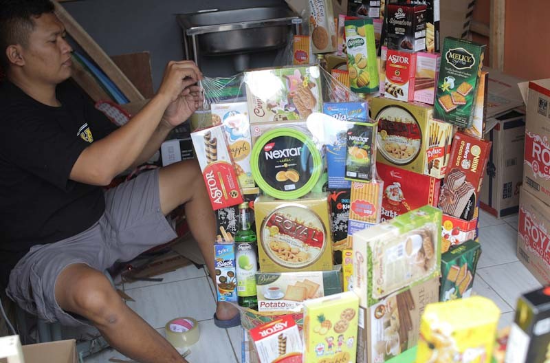 Pelarangan ASN Terima Bingkisan Lebaran Tak Pengaruhi Penjualan Parcel di Kawasan Barito Jaksel  - Bagian 4