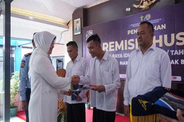   28 Warga Binaan Rutan Wates Terima Remisi Lebaran, 1 Orang Langsung Bebas