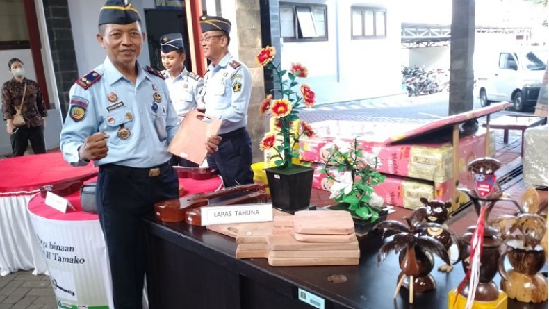 Lapas Tahuna Siapkan Warga Binaan Terampil Ciptakan Produk Bermanfaat 