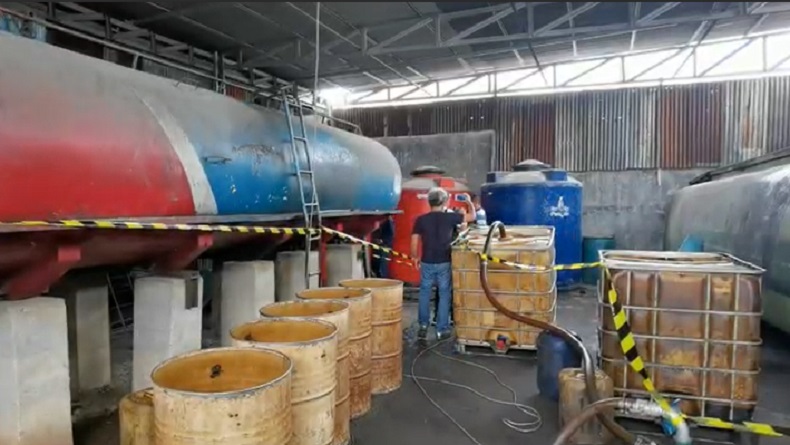Pertamina Stop Sementara Pasokan untuk Gudang Solar yang Dibekingi AKBP Achiruddin 