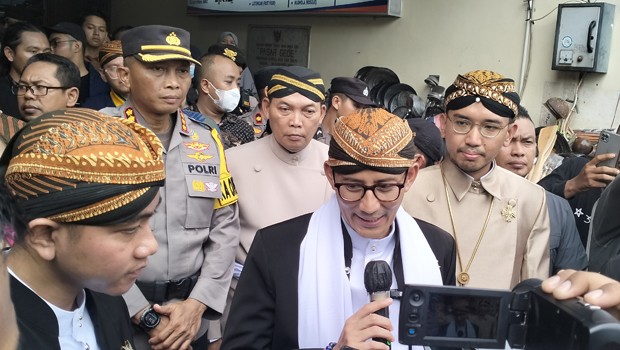 Sandiaga Uno Terpukau dengan Konsep Solo Menari 