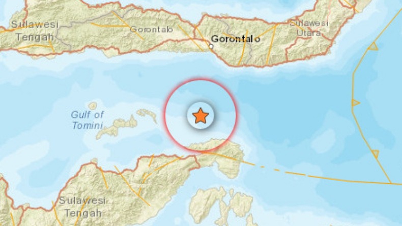 Gempa Bumi Magnitudo 3,2 Guncang Bone Bolango Gorontalo 