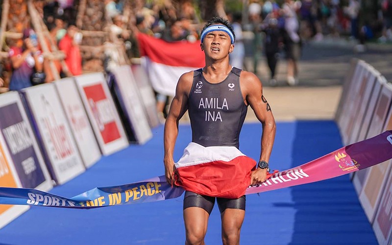 Atlet Aquathlon Sumbang Medali Emas Pertama SEA Games 2023 untuk Indonesia - Bagian 2