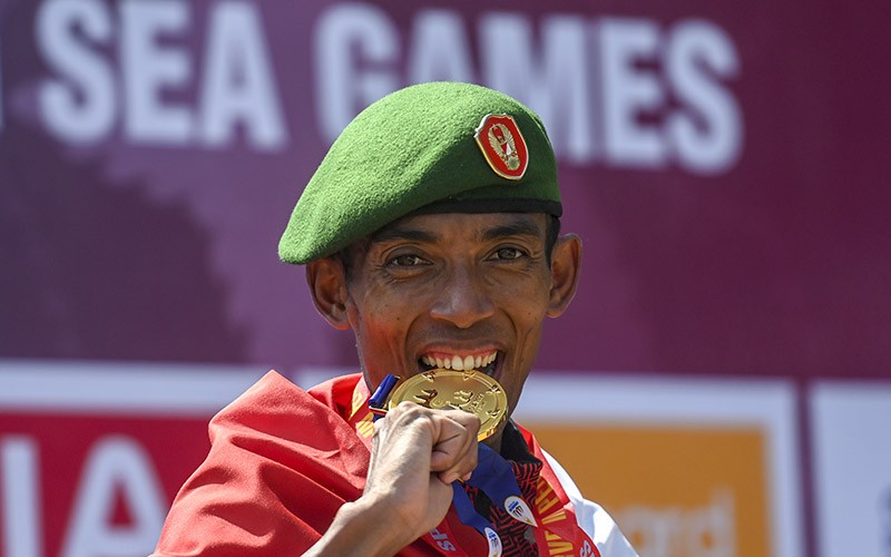 Agus Prayogo, Prajurit TNI Raih Medali Emas Marathon SEA Games 2023  - Bagian 1