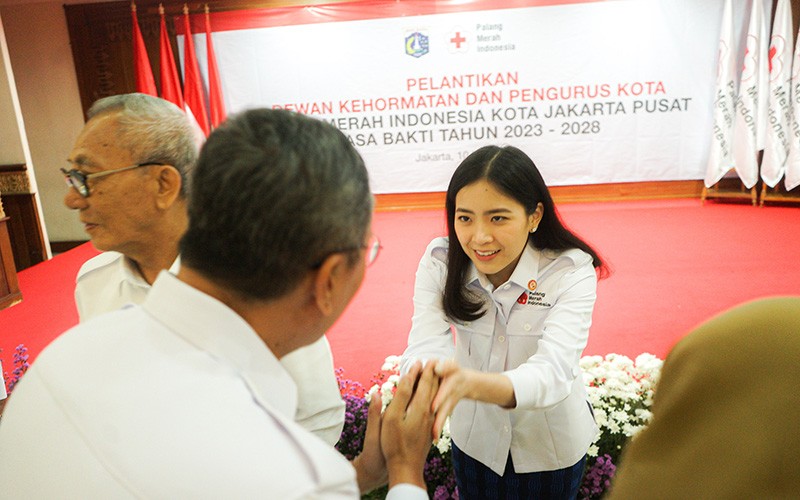 Jessica Tanoesoedibjo Dilantik sebagai Ketua Dewan Kehormatan PMI Jakpus 2023-2028 - Bagian 4