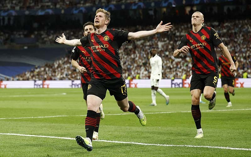 Gol Kevin De Bruyne Selamatkan Man City dari Kekalahan  - Bagian 1