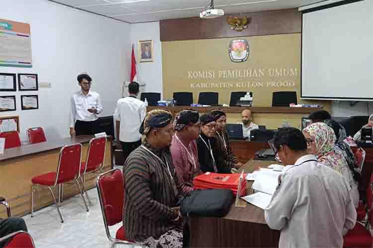 KPU Kulonprogo Baru Terima Pendaftaran 4 Parpol, Partai Buruh Absen 
