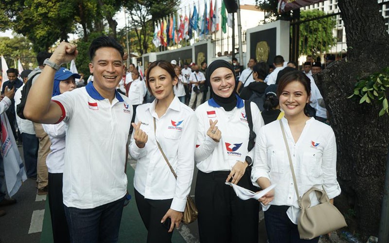 Deretan Artis Milenial Bakal Caleg Partai Perindo Daftar ke KPU - Bagian 1