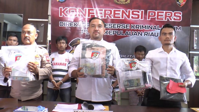 Satu Keluarga di Batam Terlibat Perampokan Modus Pecah Kaca, Sang Ibu Masih Buron