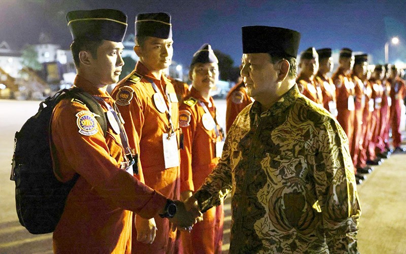 Tampil di Pameran Dirgantara Internasional, Tim Jupiter TNI AU Diberi Selamat Prabowo - Bagian 1