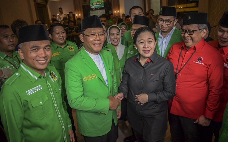 Pertemuan Politik PDIP-PPP Konsolidasi Tim Pemenangan Bacapres Ganjar Pranowo - Bagian 1