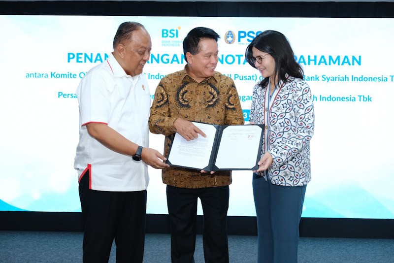 BSI, KONI dan PSSI Sinergi Kembangkan Olahraga Indonesia    - Bagian 1