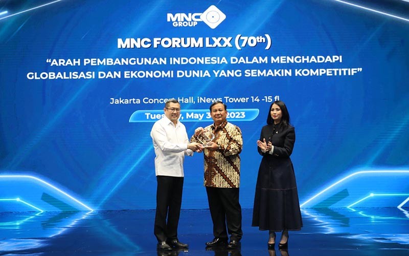 Menhan Prabowo Subianto Jadi Pembicara Utama MNC Forum - Bagian 1