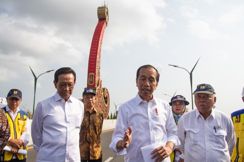 Presiden Jokowi Resmikan Jembatan Kretek 2 yang Dirancang Mampu Tahan Gempa - Bagian 1