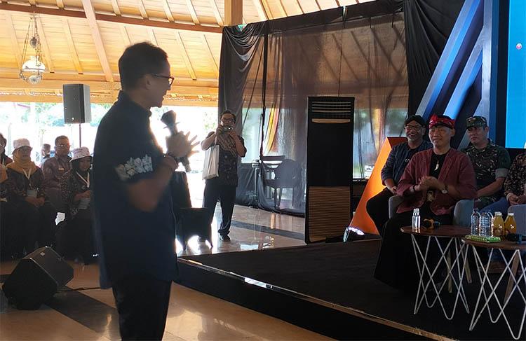 Kunjungi Gunungkidul, Ini Pesan Sandiaga Uno agar Desa Wisata Bisa Berkembang 