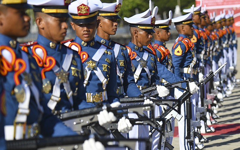 Penampilan Kolone Senapan Taruna Akademi Angkatan Laut - Bagian 1
