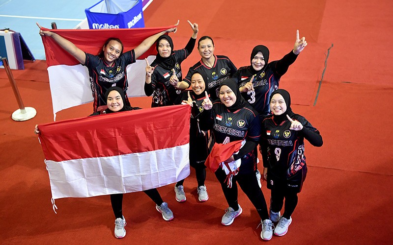 Tim Voli Putri Indonesia Rebut Medali Emas ASEAN Para Games 2023 - Bagian 1