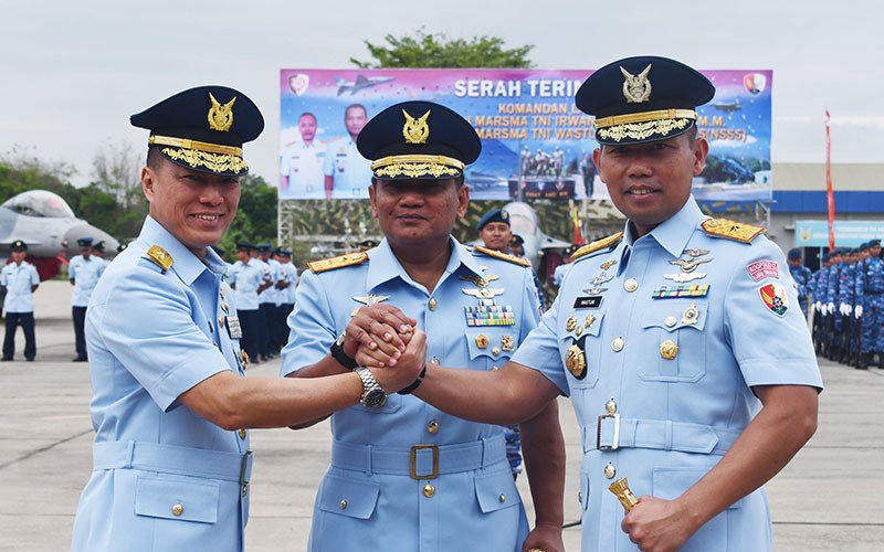 Sertijab Danlanud Iswahjudi, Marsekal Pertama TNI Wastum jadi Pejabat Baru - Bagian 1