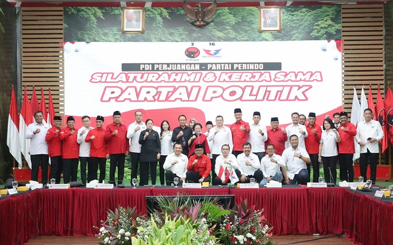 Partai Perindo Resmi Dukung Ganjar Pranowo, MoU Diteken HT dan Megawati - Bagian 5