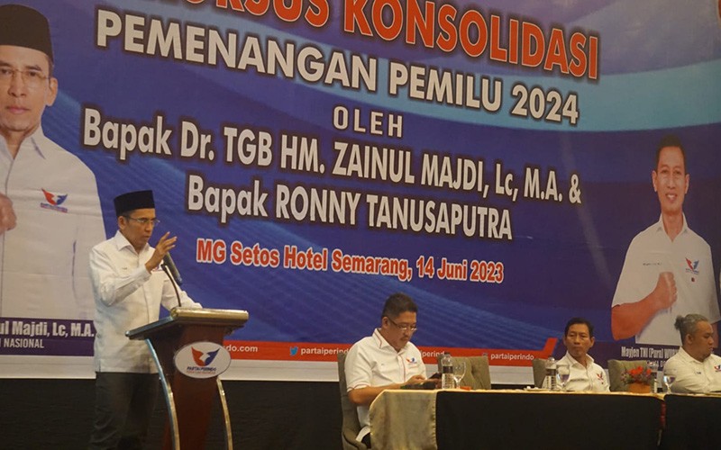 TGB Zainul Majdi Pimpin Rakorsus Konsolidasi Pemenangan Partai Perindo - Bagian 1