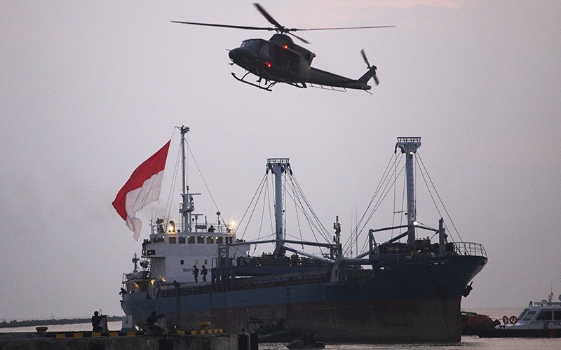 Aksi Prajurit Koopssus TNI Latihan Khusus Penanggulangan Terorisme - Bagian 3