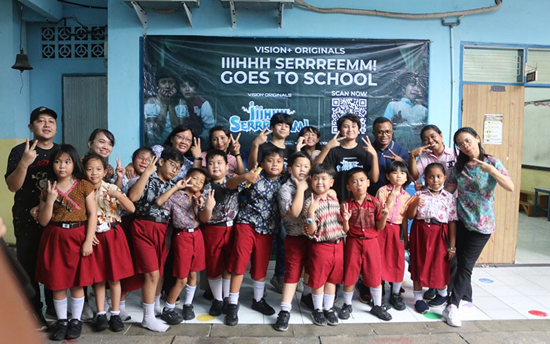 Vision+ Goes to School Hadir di SD Sandika Kemayoran - Bagian 1