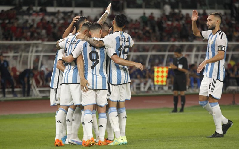 Pertandingan Sengit, Argentina Kalahkan Timnas Indonesia 2-0 - Bagian 3