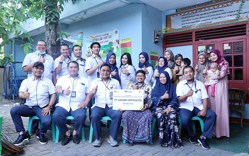 ASABRI Serahkan Bantuan kepada Yayasan PAUD Al-Akhyar dan TK Islam Kartini - Bagian 1